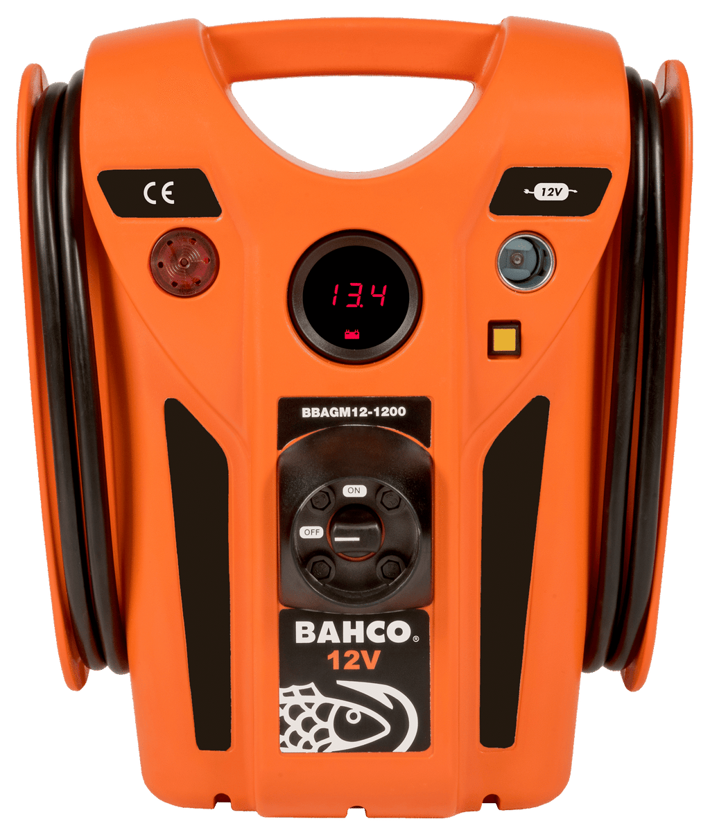 Cargador-arrancador de baterías BAHCO 12/24V