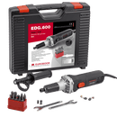 Set amoladora recta 600W con 10 fresas y maleta  - ABRATOOLS Abratools Amoladora eléctrica