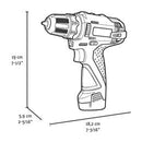 Taladro atornillador 12V -  FERVI FERVI Atornillador