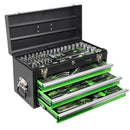 Caja metálica con 143 herramientas  -  JBM JBM Caja herramientas