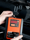 Cargador electrónico 12V 6A Bahco BAHCO Cargador arrancador 7314150330256