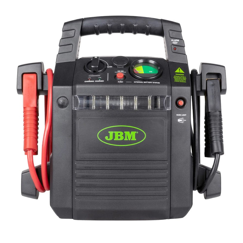 Arrancador de baterías + Cargador de baterías + Comprobador de baterías - JBM JBM Cargador arrancador