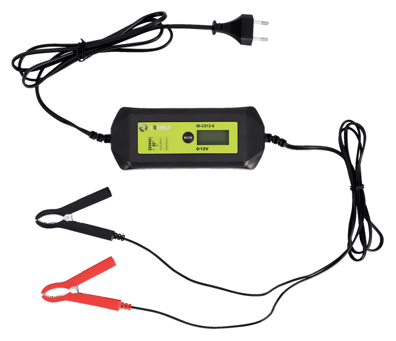 Cargador/Mantenedor Automático Dual para Baterías de 6V y 12V - BAHCO BAHCO Cargador de baterías