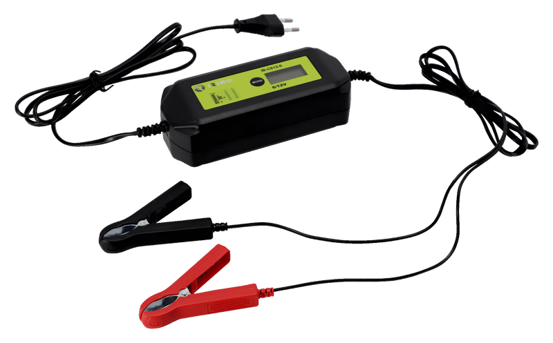 Cargador/Mantenedor Automático Dual para Baterías de 6V y 12V - BAHCO BAHCO Cargador de baterías