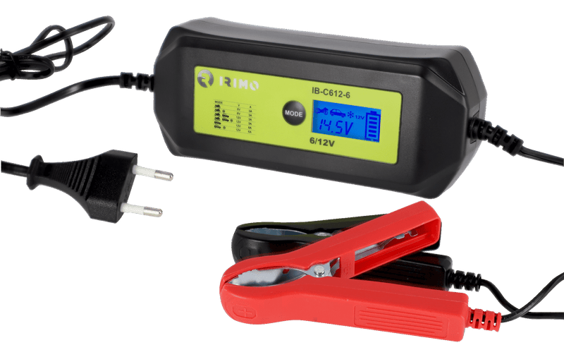 Cargador/Mantenedor Automático Dual para Baterías de 6V y 12V - BAHCO BAHCO Cargador de baterías