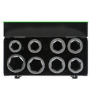 Set de 8 vasos de impacto de 1"Largos" JBM Carracas y vasos