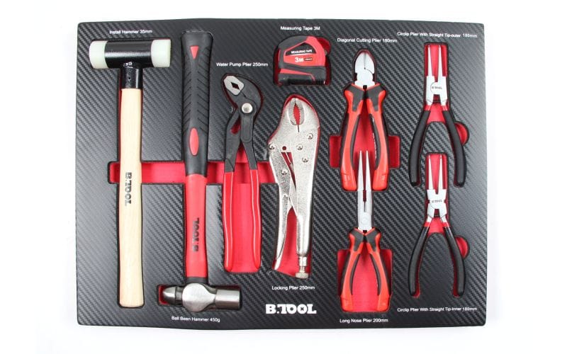 CARRO DE HERRAMIENTAS BTC172 CON 172 HERRAMIENTAS - B.TOOL B.Tool carro de herramientas