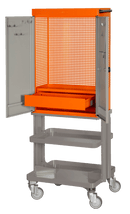 Armario con dos puertas y ruedas  -  BAHCO BAHCO carro de herramientas
