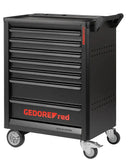 Carro de herramientas GEDMaster con 7 cajones - GEDORE RED Gedore carro de herramientas R20202207
