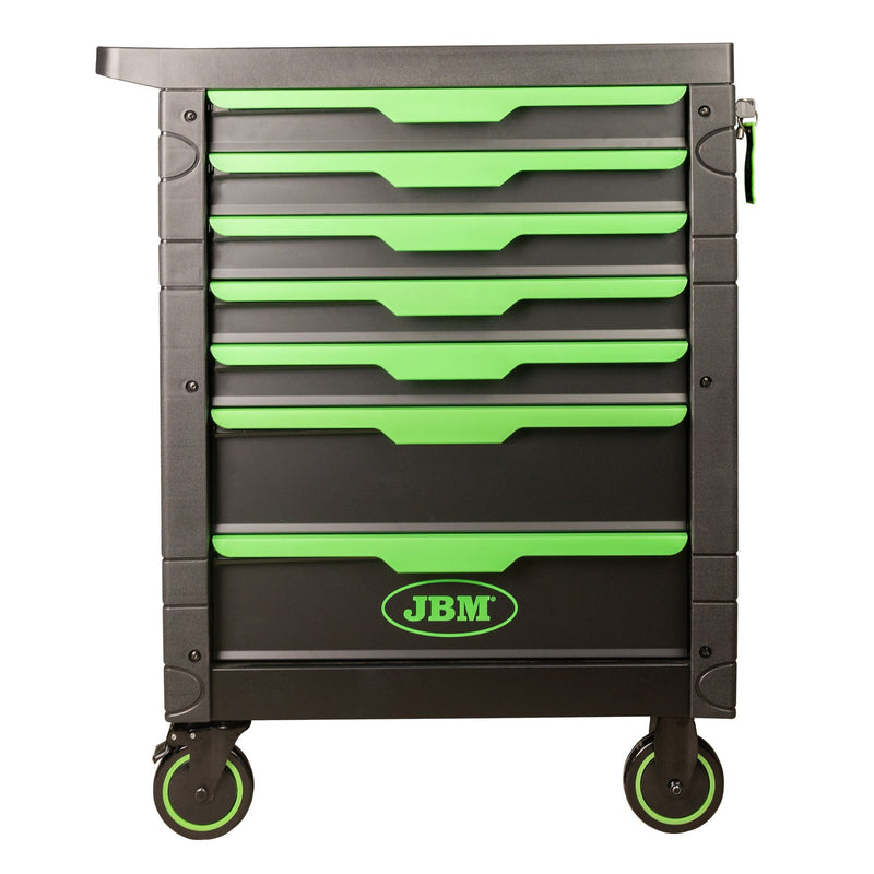 Carro de herramientas  cajones verde (vacío)  -  JBM JBM carro de herramientas