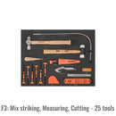 Carro 6 cajones 26" con 198 herramientas -  BAHCO Bahco Carro herramientas