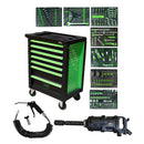 Pistola neumática camión +Carro especial camión +Soplador - JBM JBM Carro herramientas