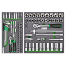 Carro 8 cajones con 322 herramientas - TOPTUL Suministros Industriales GT Carro herramientas