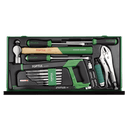 Módulo 9 cajones 186 pzas.  -  TOPTUL Toptul Carro herramientas