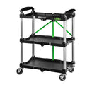 Carro con 3 bandejas plegable  -  JBM JBM Carro