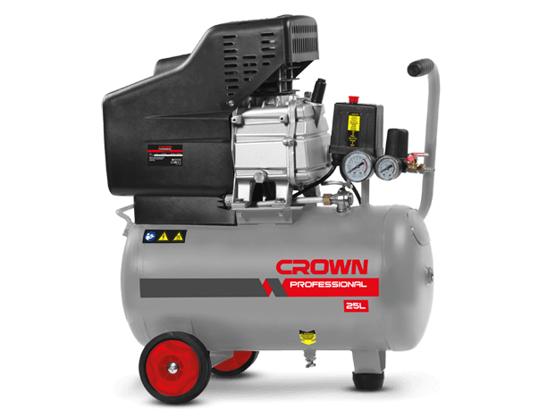 Compresor 25 lt-2 HP   -  CROWN PROFESSIONAL CROWN PROFESSIONAL Compresor