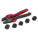Juego Crimpadora 5 Cabezas Intercambiables  -  DOGHER DOGHER CRIMPADORA