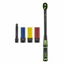 Estuche de herramientas 5 piezas con llave dinamométrica 1/2" -JBM JBM Dinamométricas