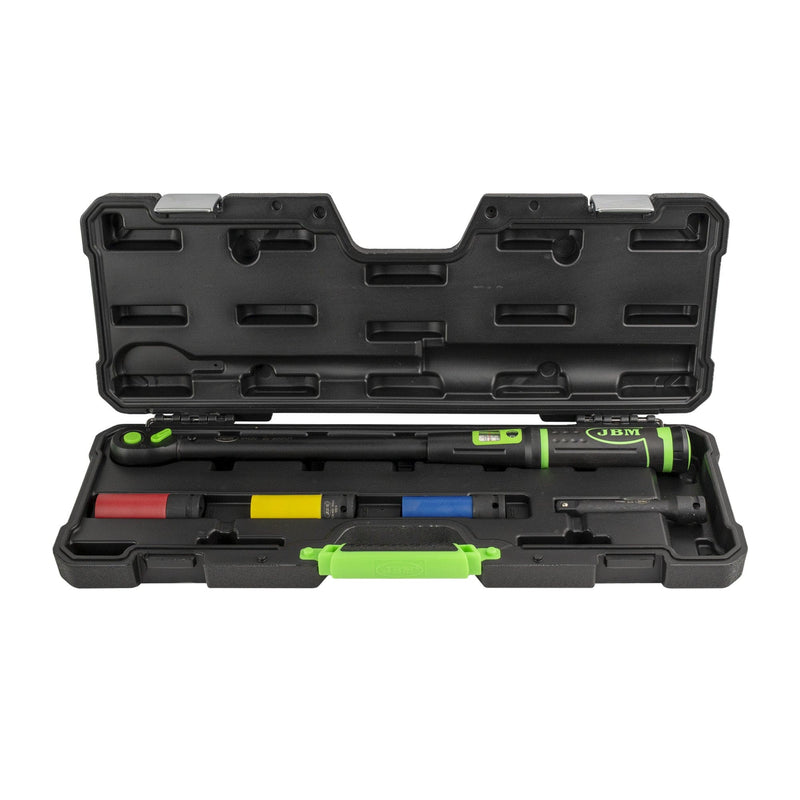 Estuche de herramientas 5 piezas con llave dinamométrica 1/2" -JBM JBM Dinamométricas
