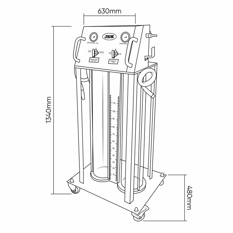 Máquina para cambio de refrigerante  -  JBM JBM Herramienta especial