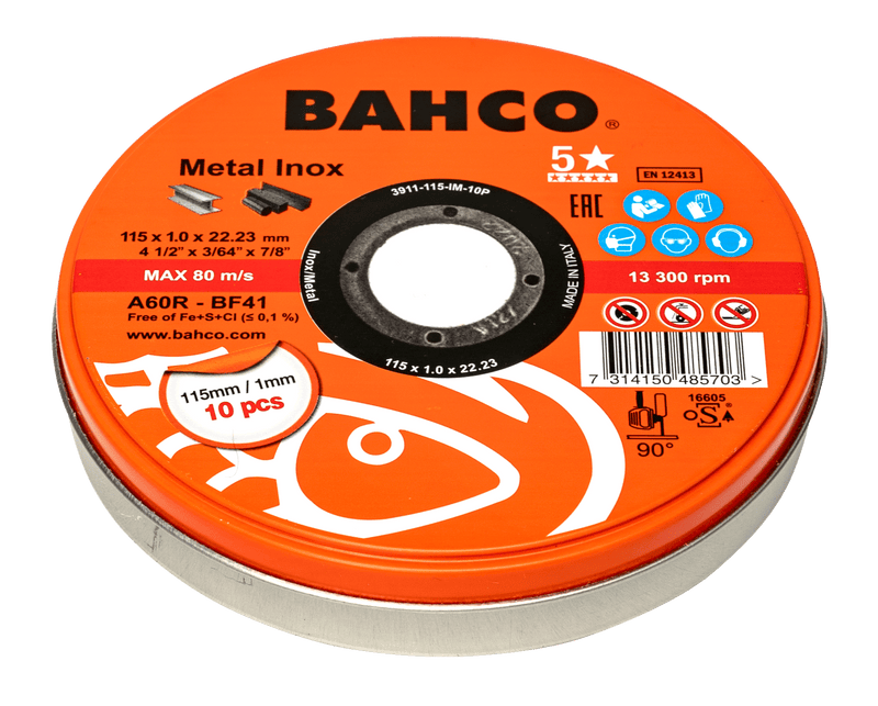 Amoladora neumática de disco 75MM  -  BAHCO Bahco Herramienta neumatica