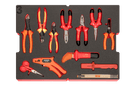 Composición de herramientas aisladas en maleta rígida "heavy duty" (79 piezas) -BAHCO BAHCO HERRAMIENTAS AISLADAS