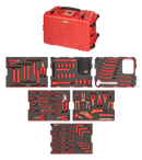 Composición de herramientas aisladas en maleta rígida "heavy duty" (79 piezas) -BAHCO BAHCO HERRAMIENTAS AISLADAS