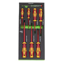Set destornilladores aislados VDE en módulo  -  JBM JBM HERRAMIENTAS AISLADAS