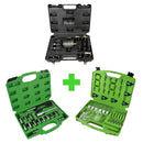 Set medidor comprobador sistema inyección+Extractor neumático+Set escariador - JBM JBM Herramientas varias