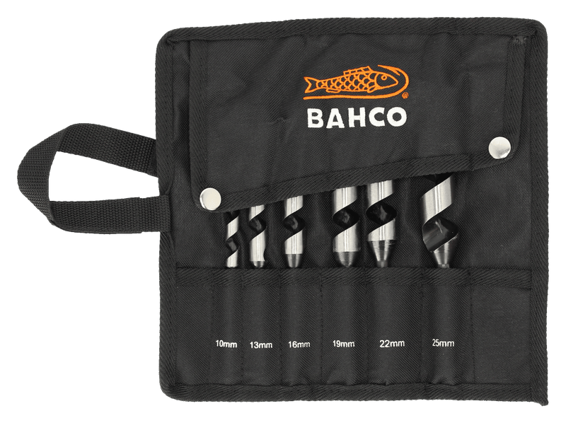 Juego brocas helicoidales polivalentes (6 piezas) - BAHCO BAHCO Juego brocas