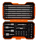 Jgo puntas de 1/4" "heavy duty" para adaptadores y puntas TORX® (35 piezas)- BAHCO BAHCO JUEGO DE PUNTAS