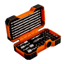 Jgo puntas de 1/4" "heavy duty" para adaptadores y puntas TORX® (35 piezas)- BAHCO BAHCO JUEGO DE PUNTAS