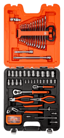 Juego de vasos mixt 1/4"-1/2" 81 Piezas - BAHCO BAHCO Juego de vasos