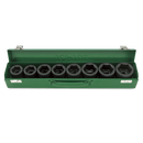 Juego llaves de vaso de impacto 3/4″ (8 pzas)- TOPTUL Toptul Juego de vasos impacto