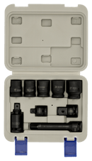 Juego de 9 vasos hexagonales de impacto de 1/2" - IRIMO Irimo Juego de vasos