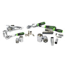 Juego de vasos 216 pzs + Llaves combinadas + Pórtatil 500 Lm  - JBM JBM Juego de vasos