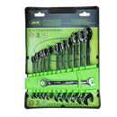 Juego de vasos 216 pzs + Llaves combinadas + Pórtatil 500 Lm  - JBM JBM Juego de vasos