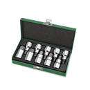 Juego llaves de vaso 1/2″ punta hexagonal  -  TOPTUL Toptul Juego de vasos