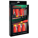 Juego Destornilladores Aislados VDE 1000V - TOPTUL Toptul Juego destornilladores aislados