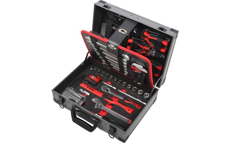 Kit con 92 herramientas en maletín de aluminio - B.TOOL B.Tool Juego herramientas