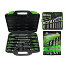 Set destornilladores de golpeo + Set llaves combinadas + Llaves trinquete  - JBM JBM juego llaves