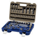 Juego vasos hexagonales 1/2"-1/4" con 101 piezas Irimo IRIMO Juego vasos