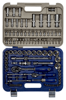 Juego vasos hexagonales 1/2"-1/4" con 101 piezas Irimo IRIMO Juego vasos