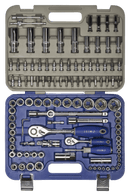 Juego de vasos hexagonales mixto 1/2"-1/4" con 108 piezas Irimo IRIMO Juego vasos
