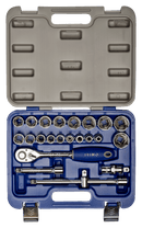 Juego de vasos hexagonales 1/2" con 23 piezas Irimo IRIMO Juego vasos