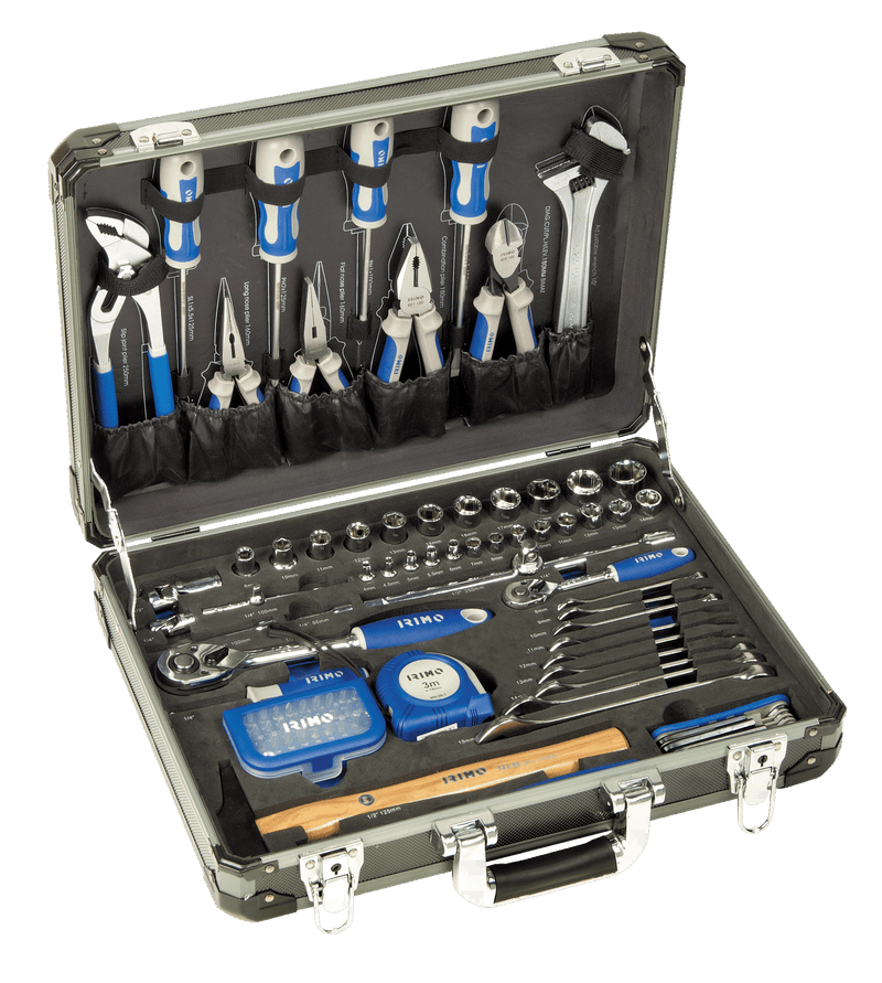 Maleta de herramientas de aluminio Irimo (incluye 97 herramientas) IRIMO maleta herramientas