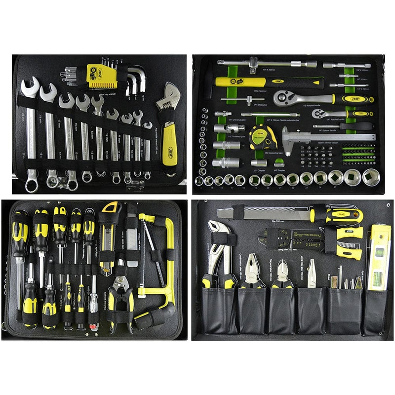 Caja herramientas aluminio 159 piezas  -  JBM JBM maleta herramientas
