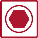 Maleta con surtido de 100 herramientas  - GEDORE RED Gedore MALETIN HERRAMIENTAS 3300063