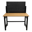 Mesa de trabajo plegable con panel frontal  -  JBM JBM MESA DE TRABAJO