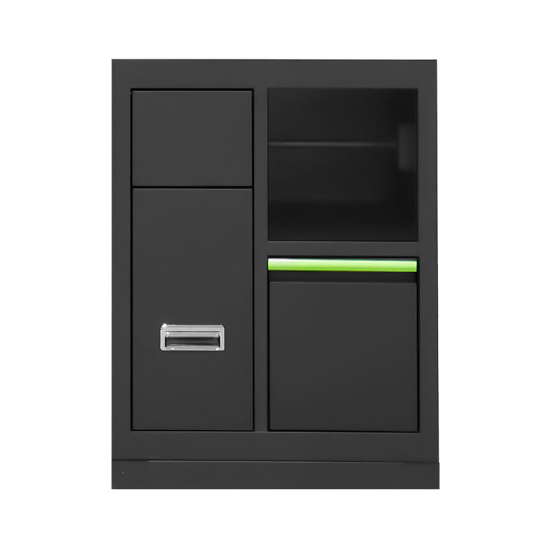 Mueble con 3 cajones con portabobina de papel  -  JBM JBM mueble herramientas